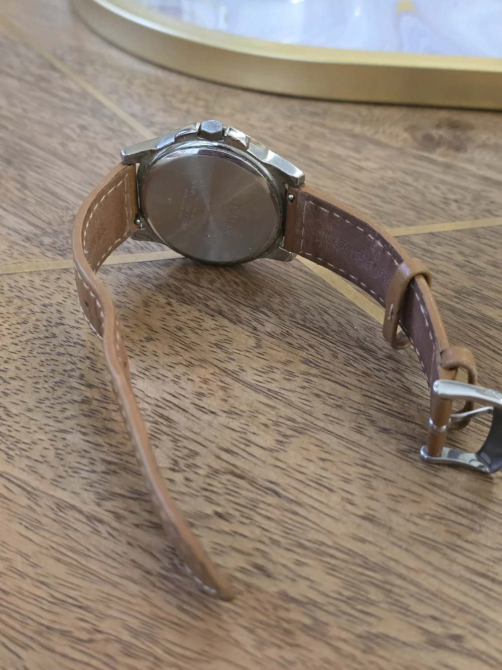 Timex Men's Brown Leather Strap Watch - Classic Field Style